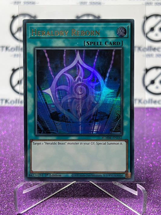 YU-GI-OH! BATTLES OF LEGEND MONSTER MAYHEM HERALDRY REBORN # BLMM-EN162 1ST EDITION CARD