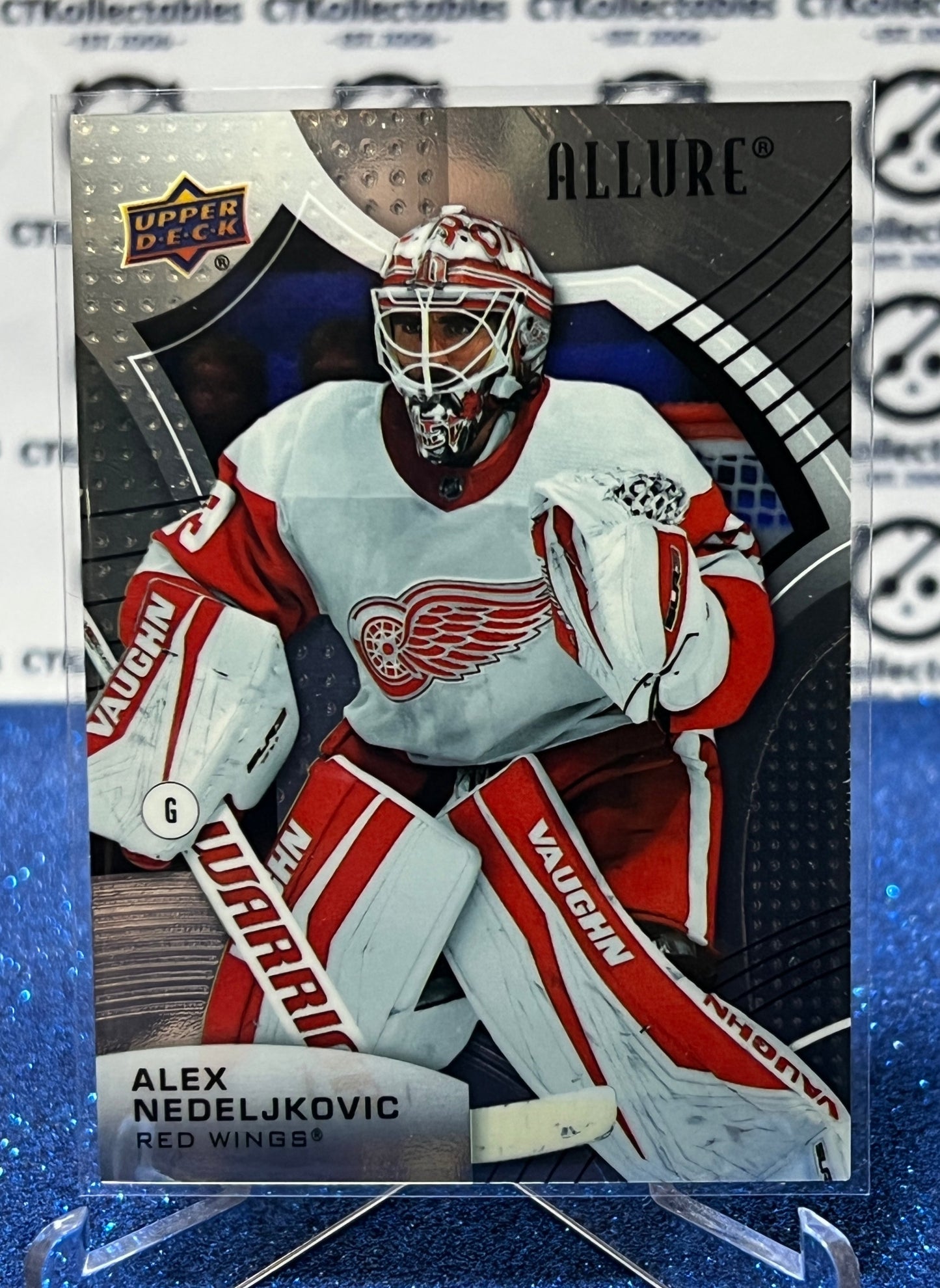 2021-22 UPPER DECK ALLURE ALEX NEDELJKOVIC # 81 DETROIT RED WINGS NHL HOCKEY CARD