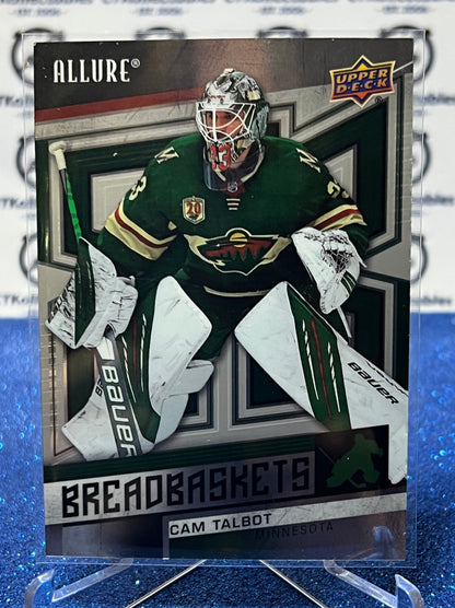 2021-22 UPPER DECK ALLURE  CAM TALBOL # BB-16  BREADBASKETS MINNESOTA WILD  NHL HOCKEY CARD