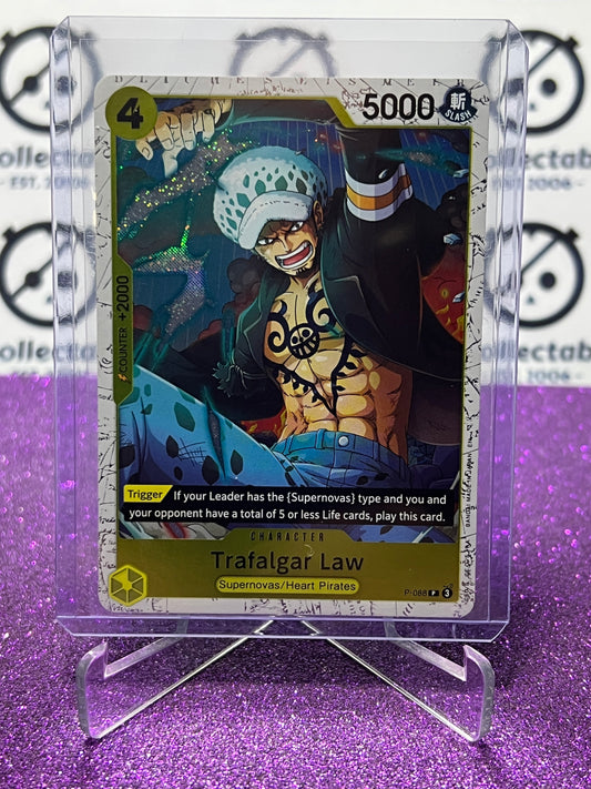 2025 ONE PIECE THE BEST V2  TRAFALGAR LAW # P-088 PROMO  FOIL ENGLISH TRADING GAME CARD