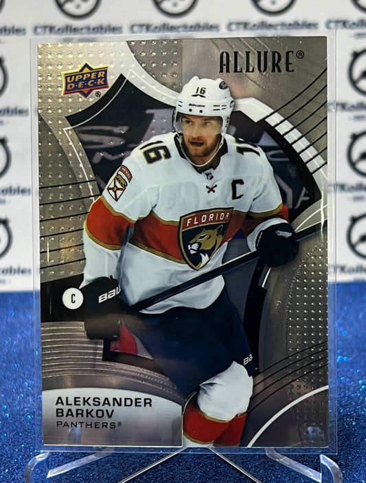 2021-22 UPPER DECK ALLURE ALEKSANDER BARKOV # 21 FLORIDA PANTHERS HOCKEY CARD