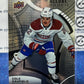 2021-22 UPPER DECK ALLURE COLE CAUFIELD # 101 ROOKIE  MONTREAL CANADIANS HOCKEY CARD