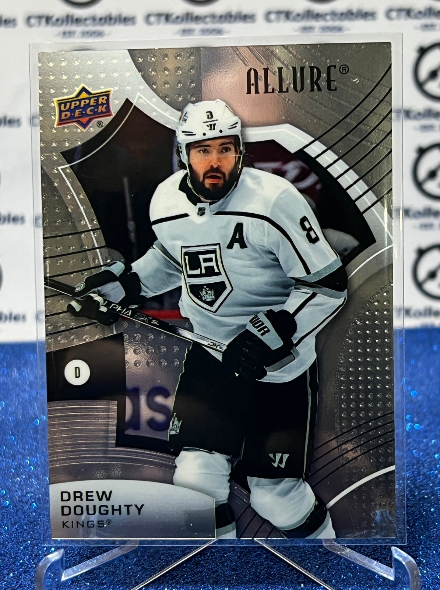 2021-22 UPPER DECK ALLURE DREW DOUGHTY # 31  L A KINGS NHL HOCKEY CARD