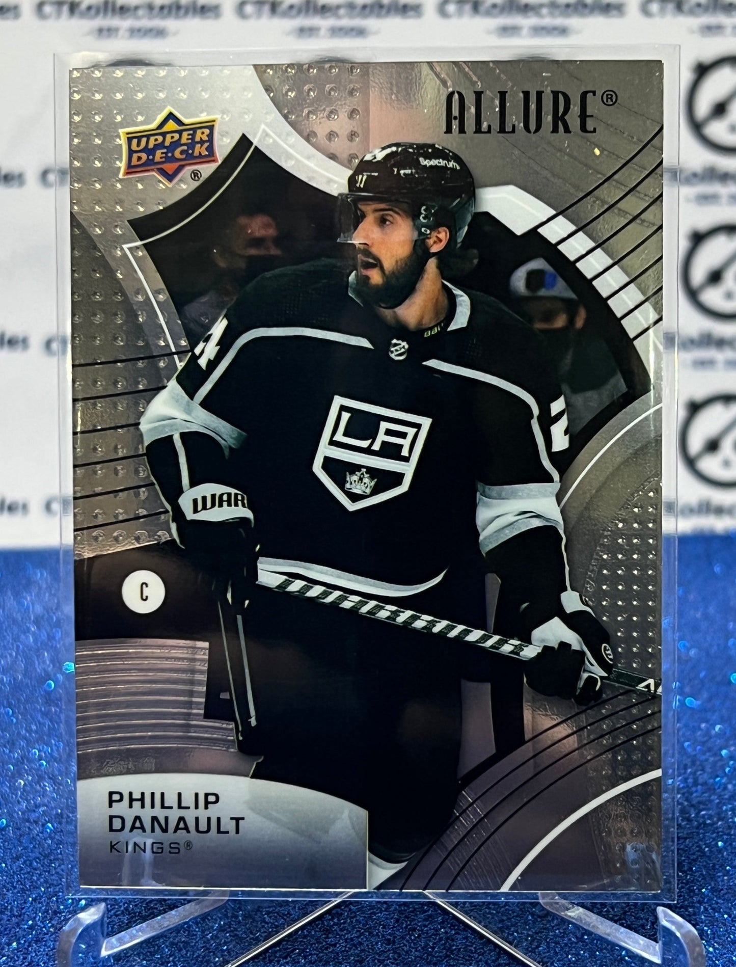 2021-22 UPPER DECK ALLURE PHILLIP DANAULT # 13  L A KINGS NHL HOCKEY CARD