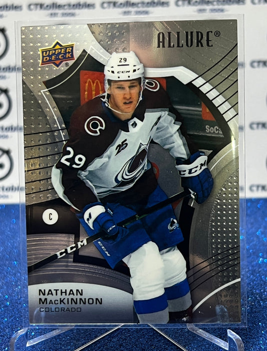 2021-22 UPPER DECK ALLURE NATHAN MACKINNON  # 24 COLORADO AVALANCHE  NHL HOCKEY TRADING CARD