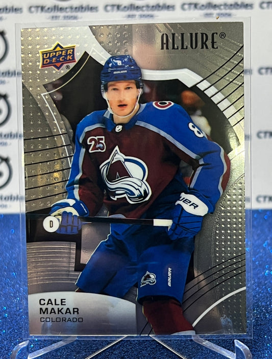 2021-22 UPPER DECK ALLURE CALE MAKAR  # 8 COLORADO AVALANCHE  NHL HOCKEY TRADING CARD