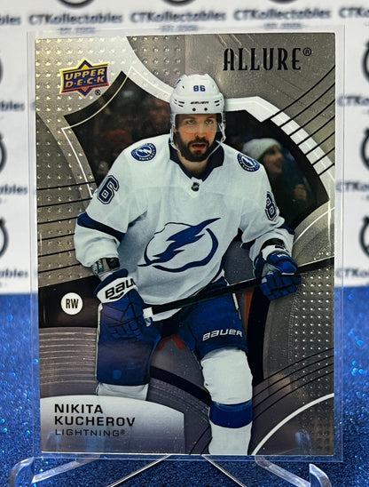 2021-22 UPPER DECK ALLURE NIKITA KUCHEROV # 15 TAMPA BAY LIGHTNING HOCKEY CARD