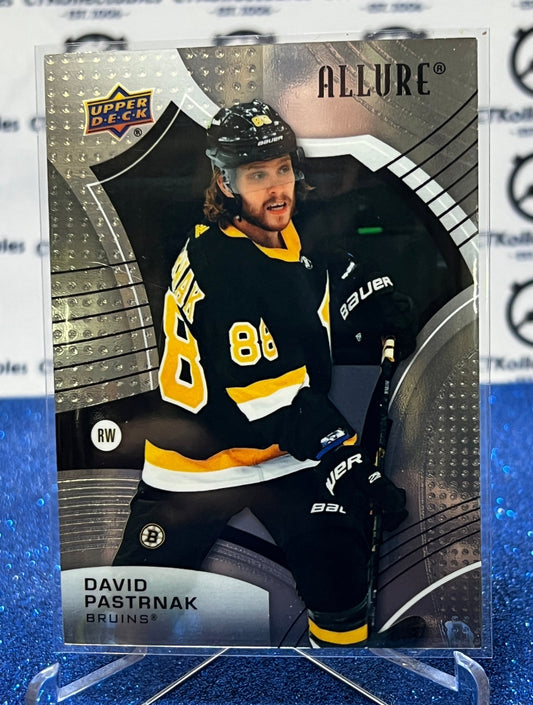 2021-22 UPPER DECK ALLURE DAVID PASTRNAK # 47  BOSTON BRUINS HOCKEY CARD