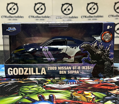 GODZILLA 2009 NISSAN GT-R (R35) BEN SOPRA 1/32 SCALE JADA