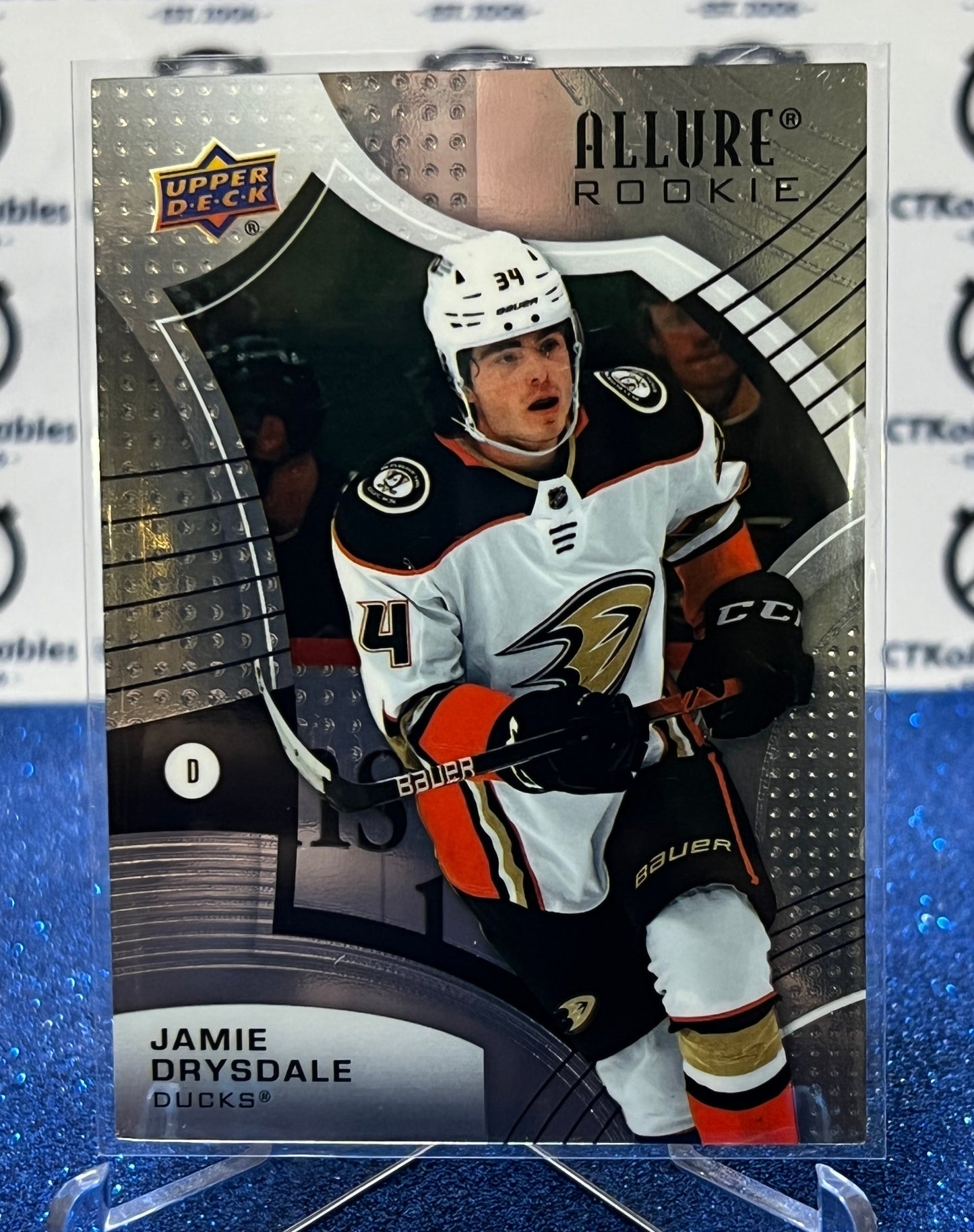 2021-22 UPPER DECK ALLURE JAMIE DRYDALE # 142 ROOKIE ANAHEIM DUCKS NHL HOCKEY CARD