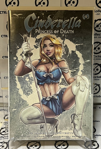 CINDERELLA PRINCESS OF DEATH # 1  VARIANT  GRIMM FAIRY TALES NM ZENESCOPE 2024