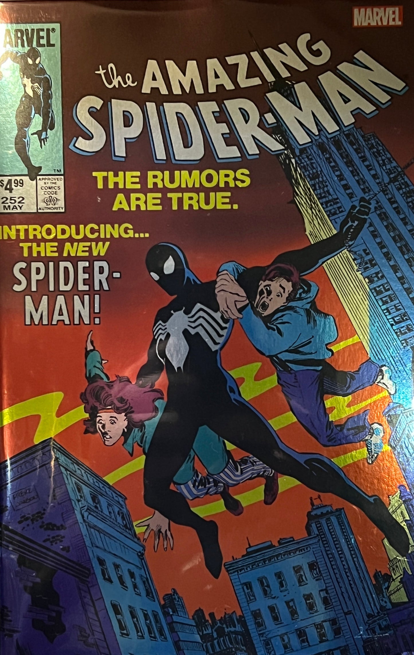 THE AMAZING SPIDER-MAN # 252 FACSIMILE EDITION  FOIL VARIANT REPRINT MARVEL COMIC BOOK 2024