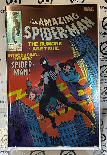 THE AMAZING SPIDER-MAN # 252 FACSIMILE EDITION  FOIL VARIANT REPRINT MARVEL COMIC BOOK 2024
