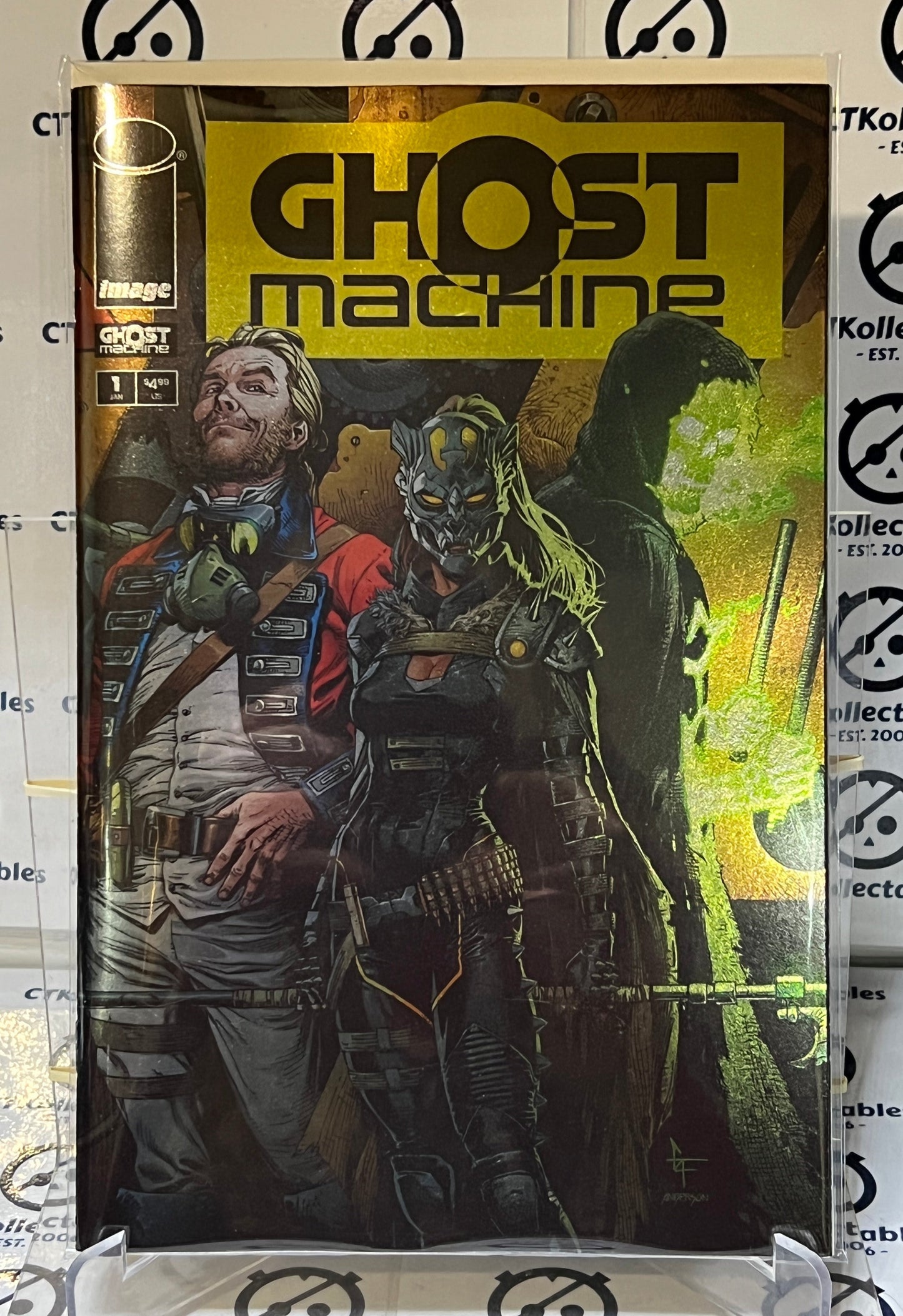 GHOST MACHINE # 1  (ONE-SHOT) VARIANT FOIL COVER  IMAGE COMICS  COMIC BOOK 2024