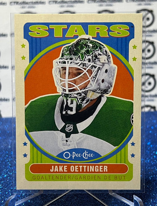 2021-2022 O-PEE-CHEE JAKE OETTINGER # 447 RETRO DALLAS STARS NHL HOCKEY TRADING CARD