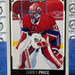 2021-22 O-PEE-CHEE  CAREY PRICE # 10  GOALTENDER  MONTREAL CANADIANS NHL HOCKEY CARD