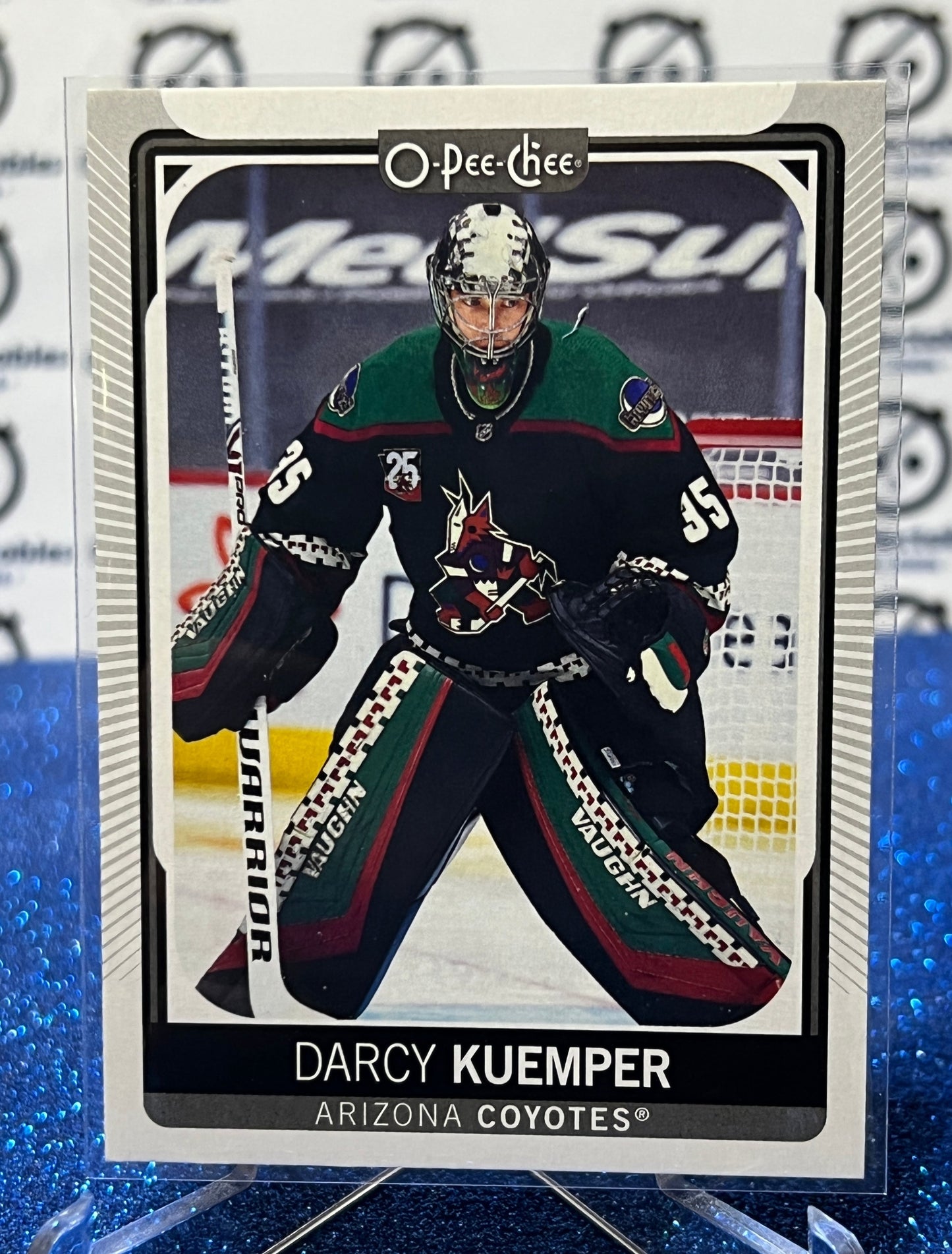 2021-22 O-PEE CHEE DARCY KUEMPER # 449 GOALTENDER ARIZONA COYOTES  NHL HOCKEY CARD