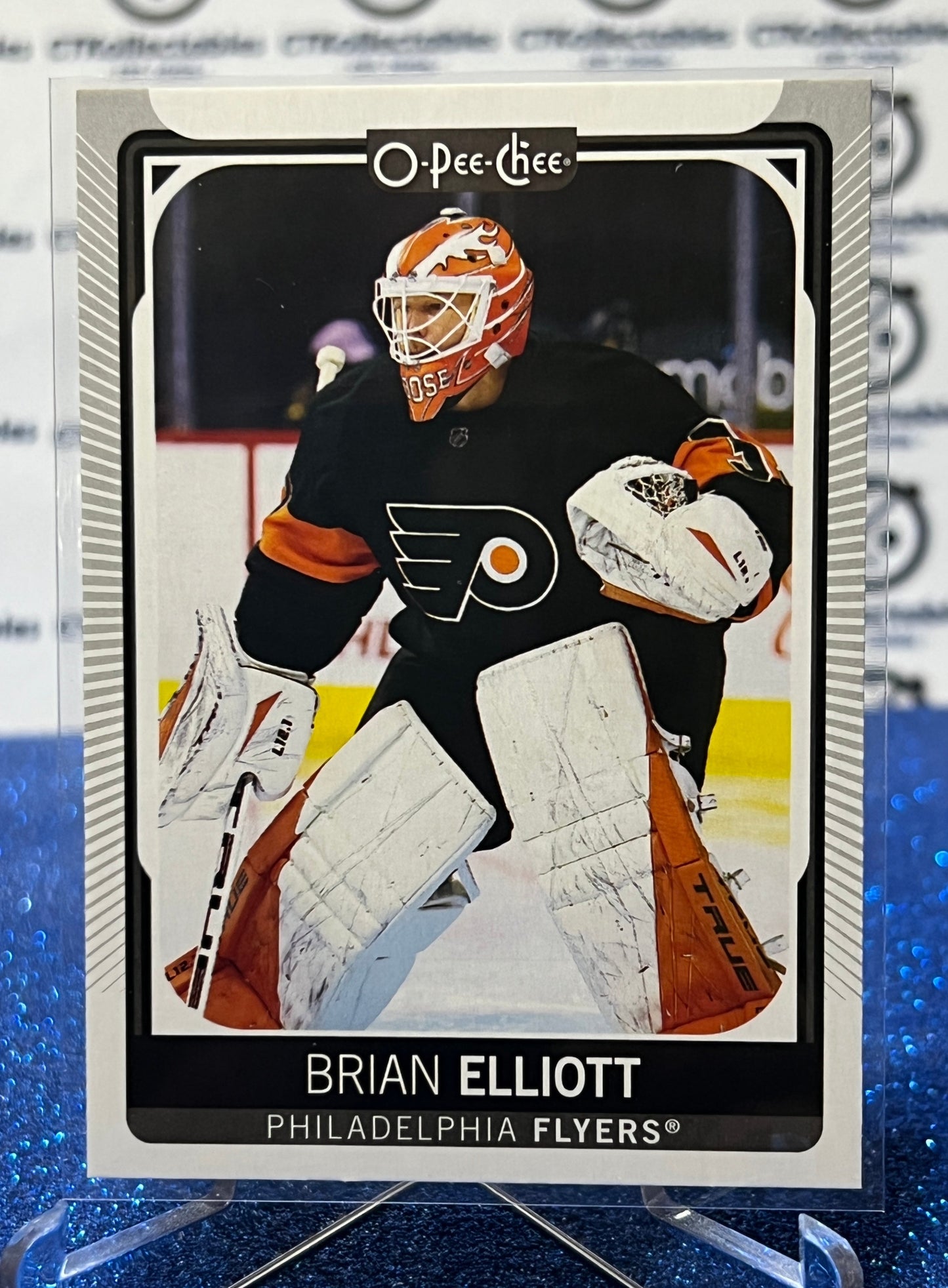 2021-22  O-PEE-CHEE BRIAN ELLIOTT # 398  PHILADELPHIA FLYERS HOCKEY CARD