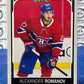 2021-22 O-PEE-CHEE ALEXANDER ROMANOV # 475 ROOKIE MONTREAL CANADIENS HOCKEY CARD