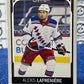 2021-22  O-PEE-CHEE ALEXIS LAFRENIERE  # 30 ROOKIE NEW YORK RANGERS  NHL HOCKEY CARD