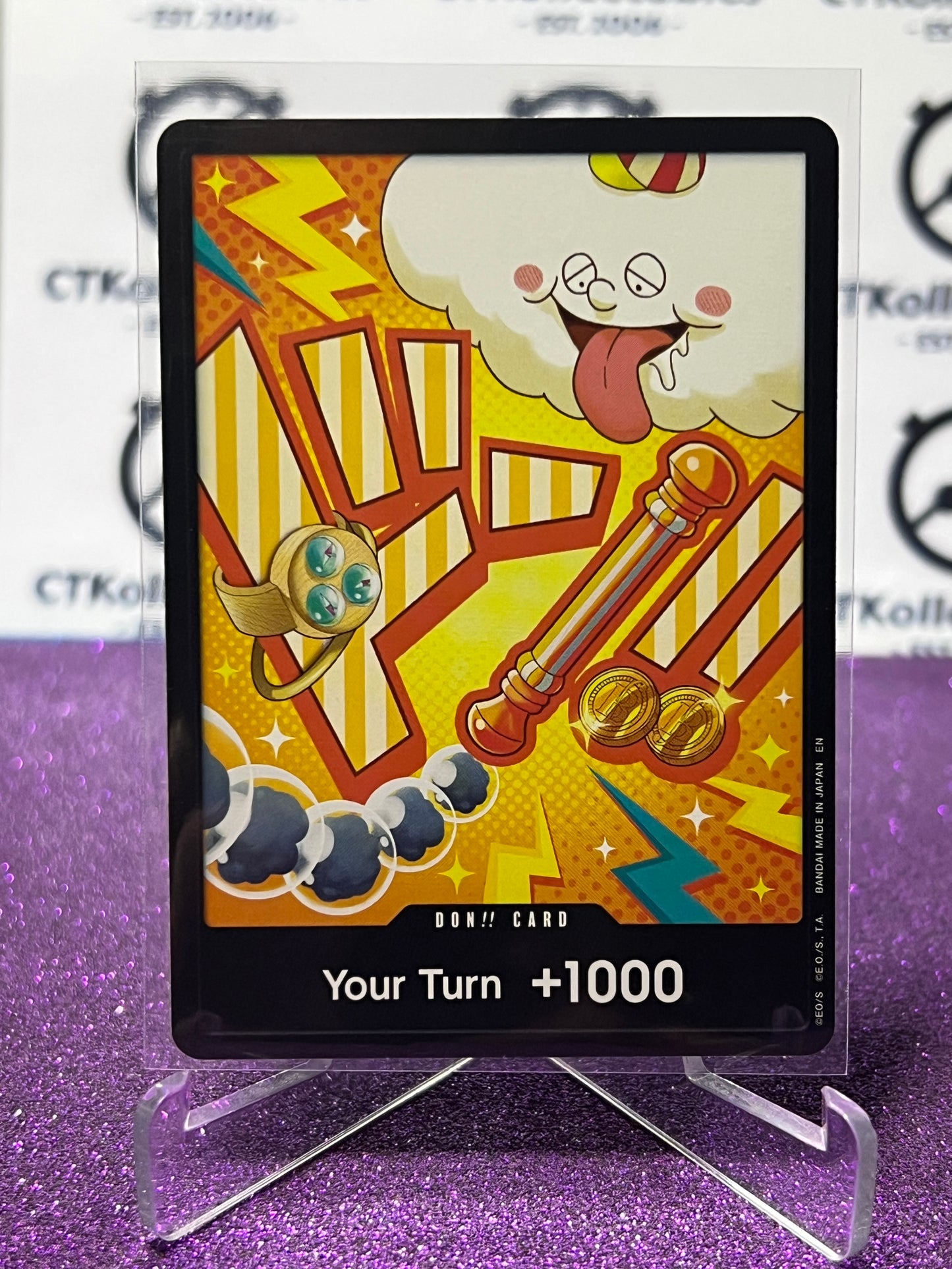 2025 ONE PIECE THE BEST V2 DON!! CARD YOUR TURN 1000 NAMI NON-FOIL ENGLISH TRADING GAME CARD
