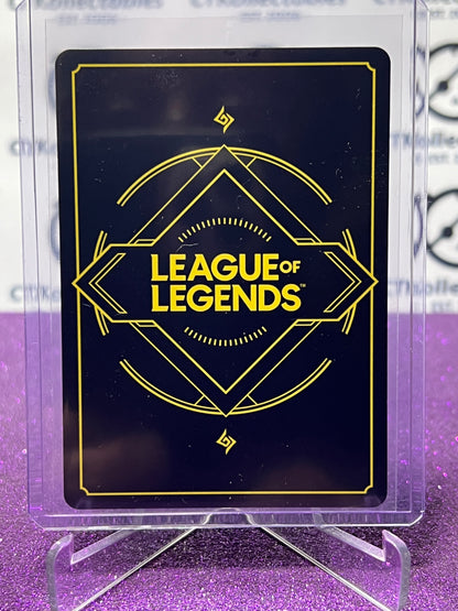 2025 RIFTBOUND LEAGUE OF LEGENDS DAUGHTER OF THE VOID # 299*/298 FOIL SIGNATURE  TRADING GAME CARD