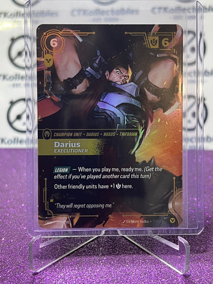 2025 RIFTBOUND LEAGUE OF LEGENDS DARIUS # 243/298 EPIC FOIL TRADING GAME CARD