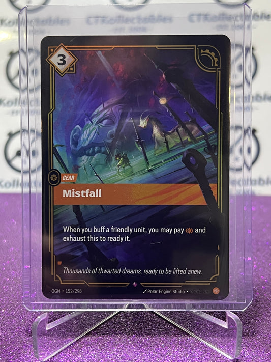 2025 RIFTBOUND LEAGUE OF LEGENDS MISTFALL # 152 /298 RARE FOIL TRADING GAME CARD