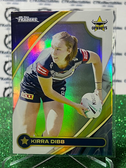 2024 NRL TRADERS TITANIUM KIRRA DIBB # W 31/60  NORTH QUEENSLAND COWBOYS