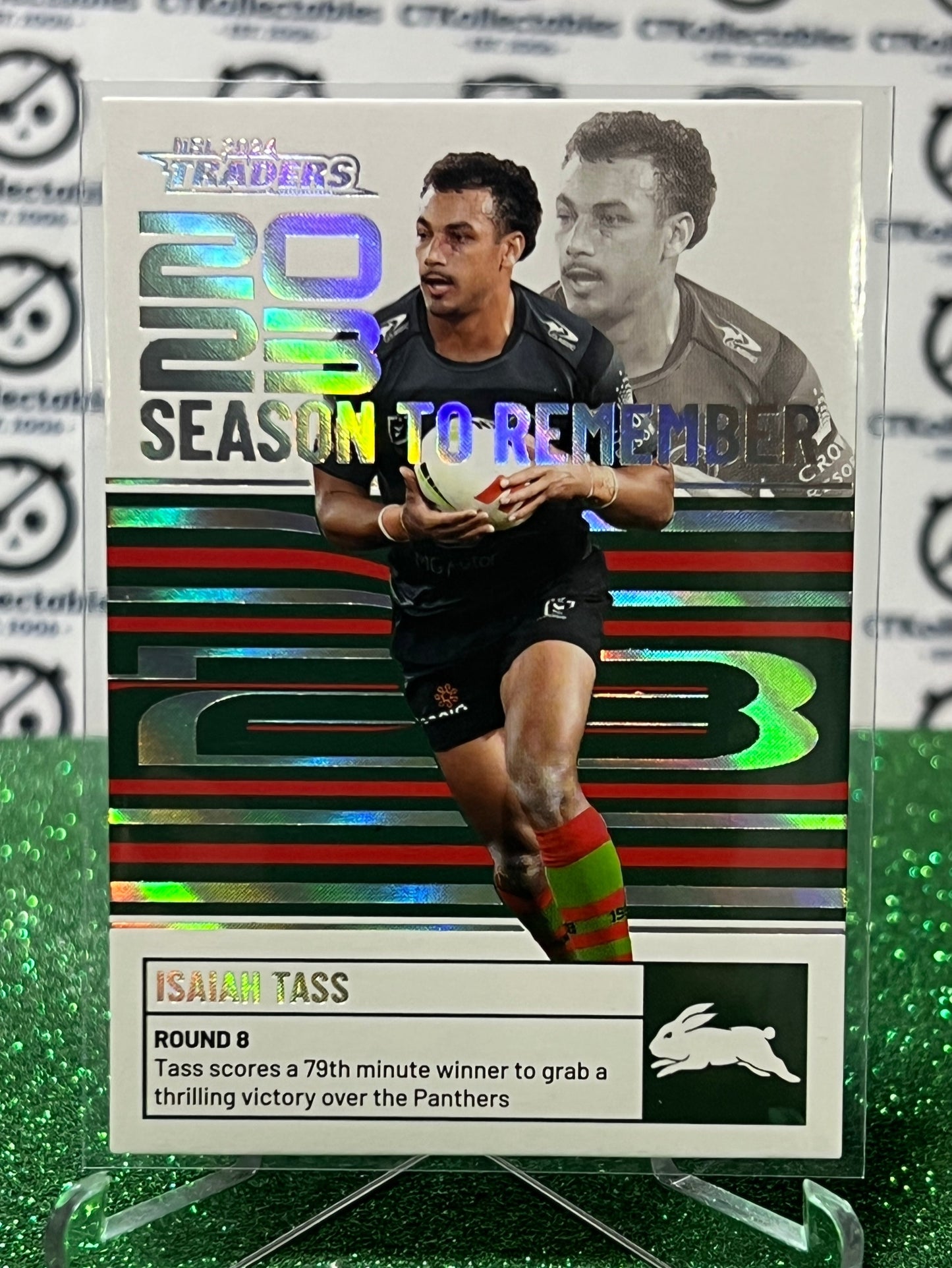 2024 NRL TRADERS TITANIUM ISAIAH TASS # SR 38/51  SYDNEY RABBITOHS