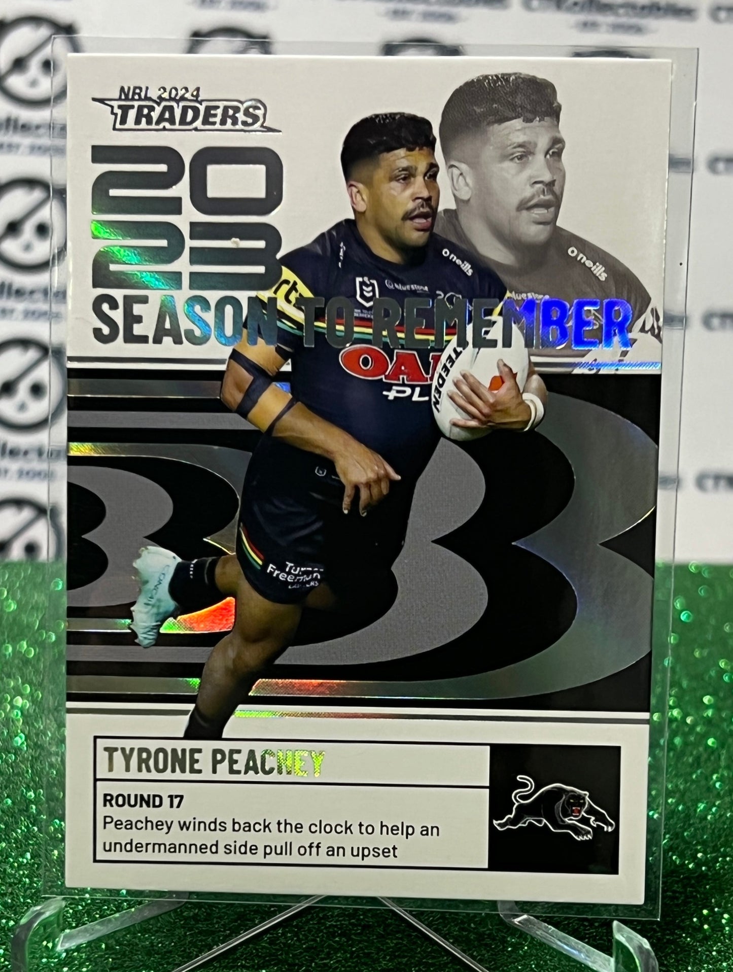 2024 NRL TRADERS TITANIUM TYRONE PEACHEY # SR 36/51  PENRITH PANTHERS