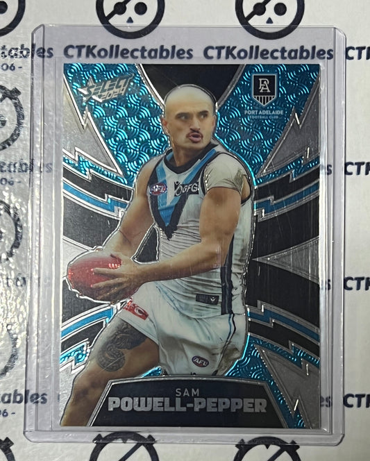 2024 AFL SELECT FOOTY STARS SAM POWELL-PEPPER # LT282 LUMINOUS /599 PORT ADELAIDE