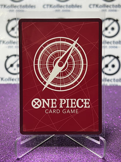 2025 ONE PIECE CARRYING ON HIS WILL JEWELRY BONNEY # OP13-100 L NON-FOIL ENGLISH TRADING GAME CARD