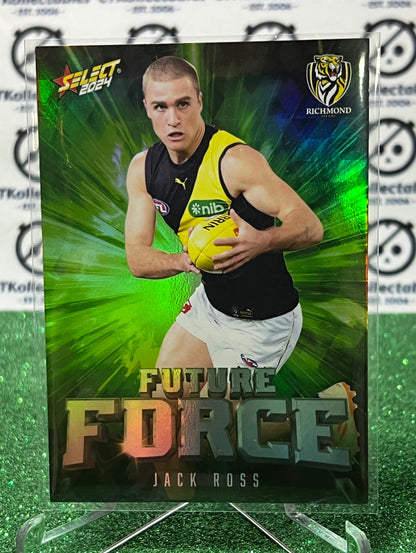 2024 AFL SELECT FOOTY STARS JACK ROSS # FFG69 FUTURE FORCE 155 RICHMOND TIGERS