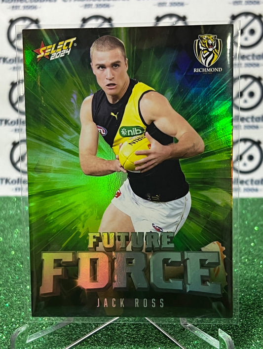 2024 AFL SELECT FOOTY STARS JACK ROSS # FFG69 FUTURE FORCE 155 RICHMOND TIGERS