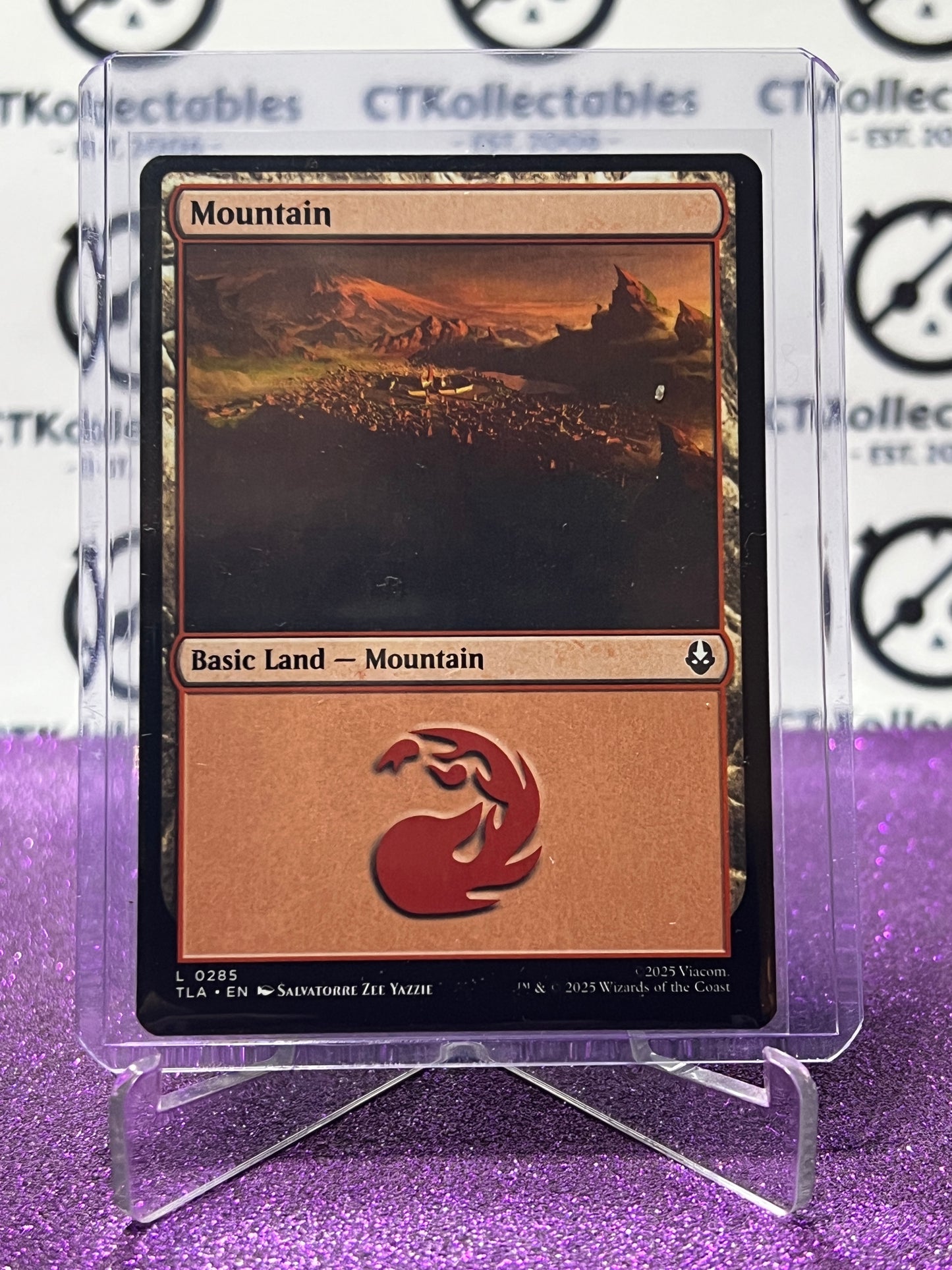 2025 MAGIC THE GATHERING AVATAR THE LAST AIRBENDER MOUNTAIN # L 0285 NON-FOIL LAND CARD