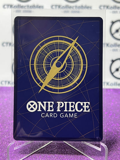 2025 ONE PIECE CARRYING ON HIS WILL GUM-GUM GATLING GUN # OP13-021  C GOLD NON-FOIL ENGLISH TRADING GAME CARD