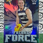 2024 AFL SELECT FOOTY STARS MAX HOLMES # FF34 FUTURE FORCE GEELONG CATS