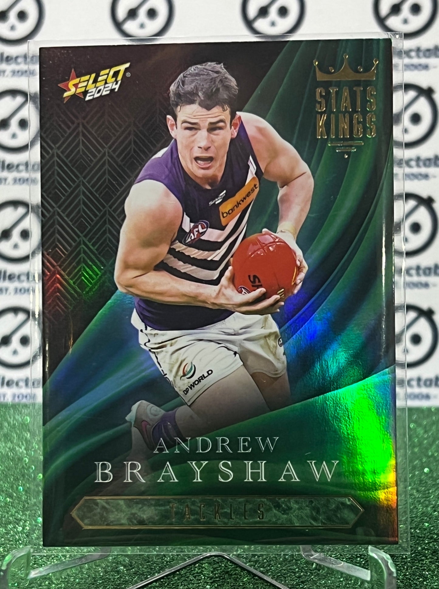 2024 AFL SELECT FOOTY STARS ANDREW BRAYSHAW # SK30 STATS KINGS FREMANTLE DOCKERS