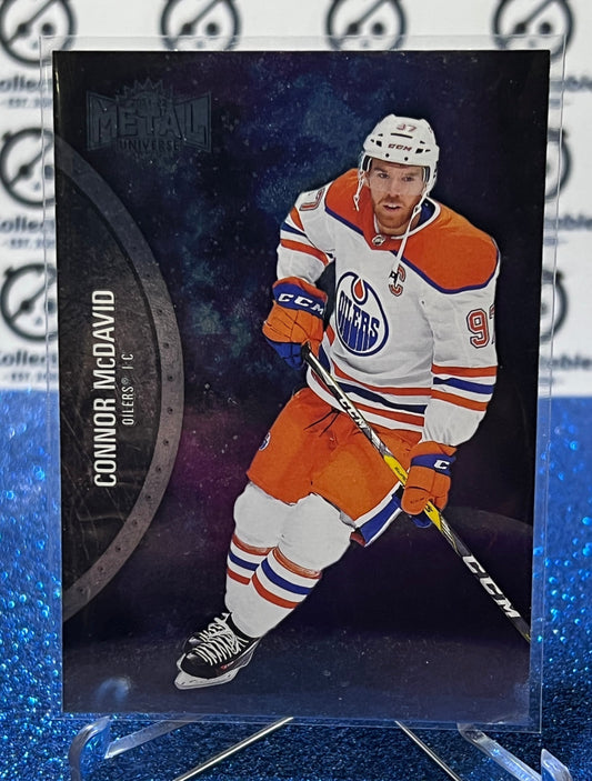 2021-22 SKYBOX METAL UNIVERSE CONNOR McDAVID # 101 NHL EDMONTON OILERS HOCKEY CARD