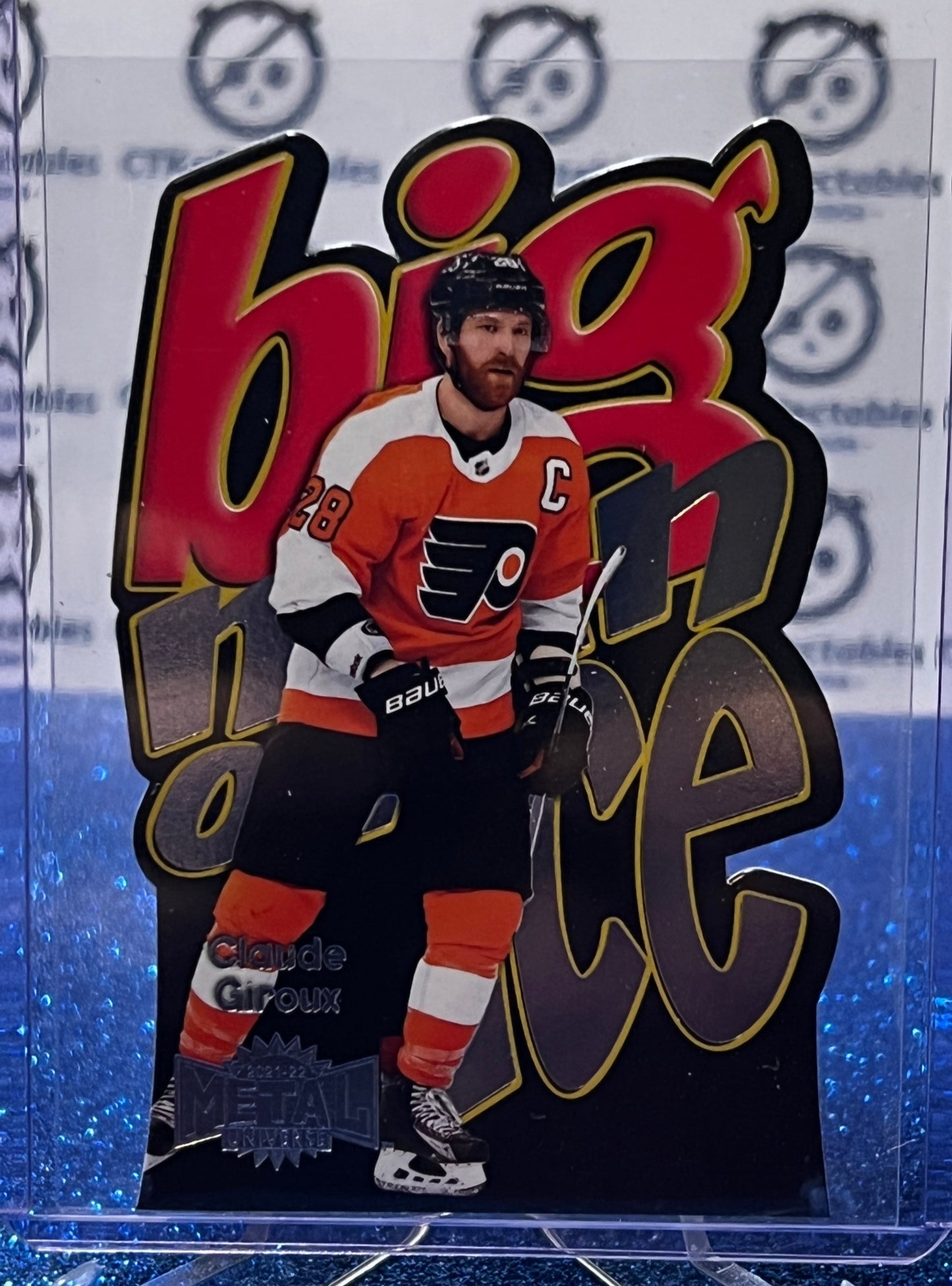 2021-22 SKYBOX METAL CLAUDE GIROUX # BM-26 PHILADELPHIA FLYERS HOCKEY CARD