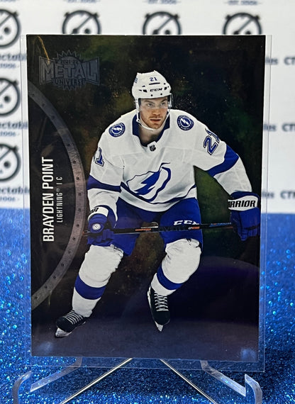 2021-22 SKYBOX METAL BRAYDEN POINT # 89 TAMPA BAY LIGHTNING HOCKEY CARD