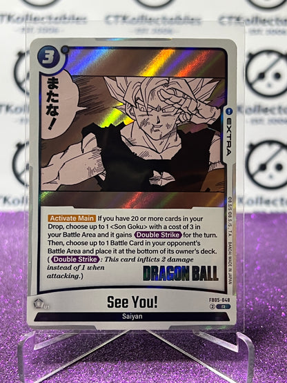 DRAGON BALL SUPER MANGA BOOSTER 02 SEE YOU! # FB05-048 R FOIL GAME CARD 2025