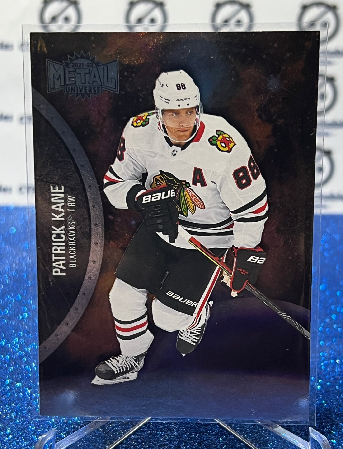 2021-22 SKYBOX METAL PATRICK KANE # 10 CHICAGO BLACKHAWKS  NHL HOCKEY CARD