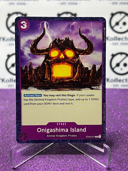 2023 PARAMOUNT WAR  ONE PIECE ONIGASHIMA ISLAND # ST04-017 C PROMO REVISION NON-FOIL TRADING GAME CARD