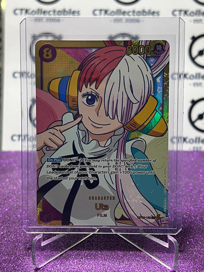 2023 PARAMOUNT WAR  ONE PIECE UTA # OP02-120 SEC ALT ART ENGLISH TRADING GAME CARD