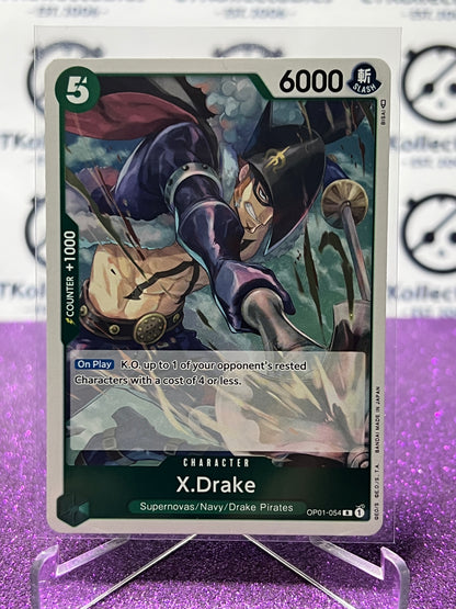 2022 ONE PIECE  X,DRAKE # OP01-054 R ROMANCE DAWN  FOIL TCG CARD