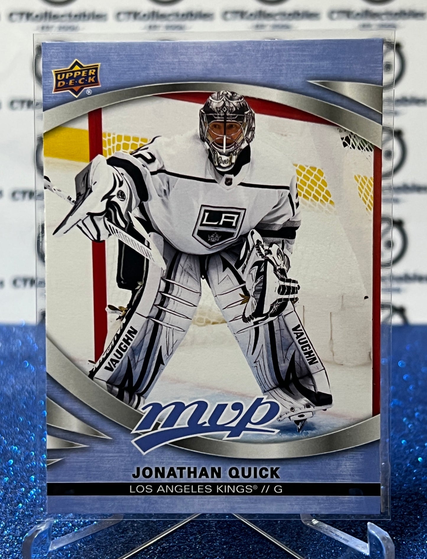 2023-24 UPPER DECK MVP JONATHAN QUICK # 64 LA KINGS NHL HOCKEY TRADING CARD