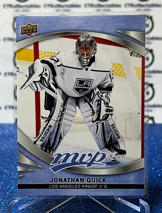 2023-24 UPPER DECK MVP JONATHAN QUICK # 64 LA KINGS NHL HOCKEY TRADING CARD