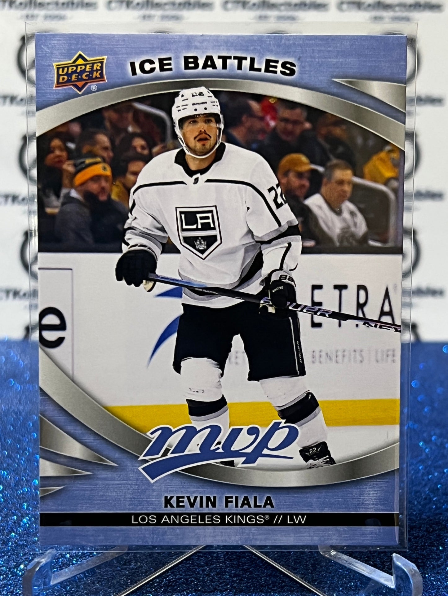 2023-24 UPPER DECK MVP KEVIN FIALA # 45 ICE BATTLES LA KINGS NHL HOCKEY TRADING CARD